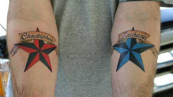 nautical star tattoo