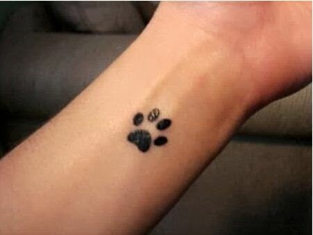 Cute Tattoo Design on Wrist 87