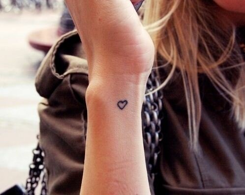 Small Heart Tattoo 99