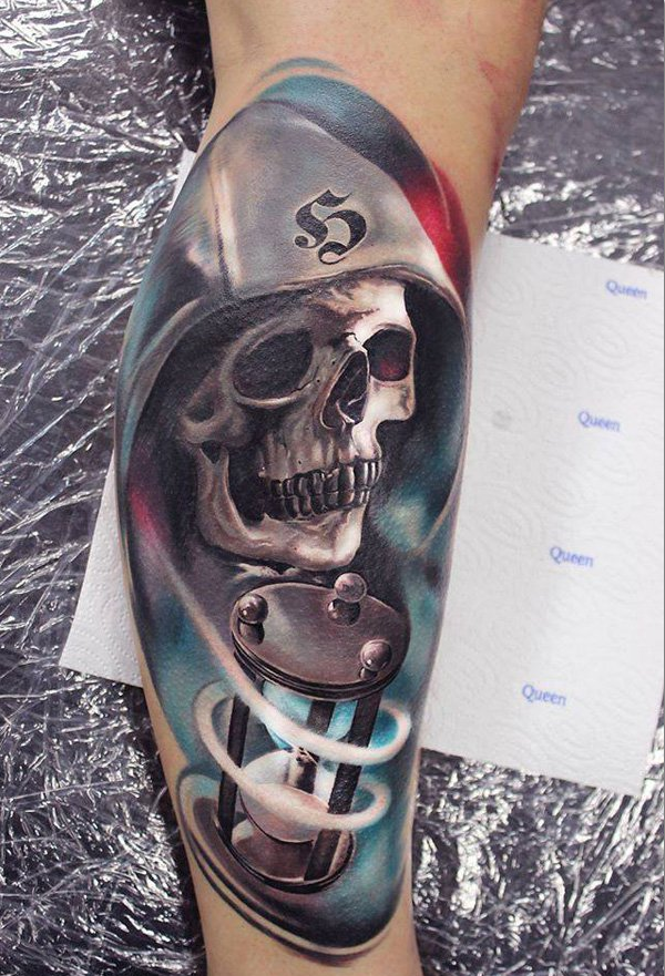 Skull tattoo for men