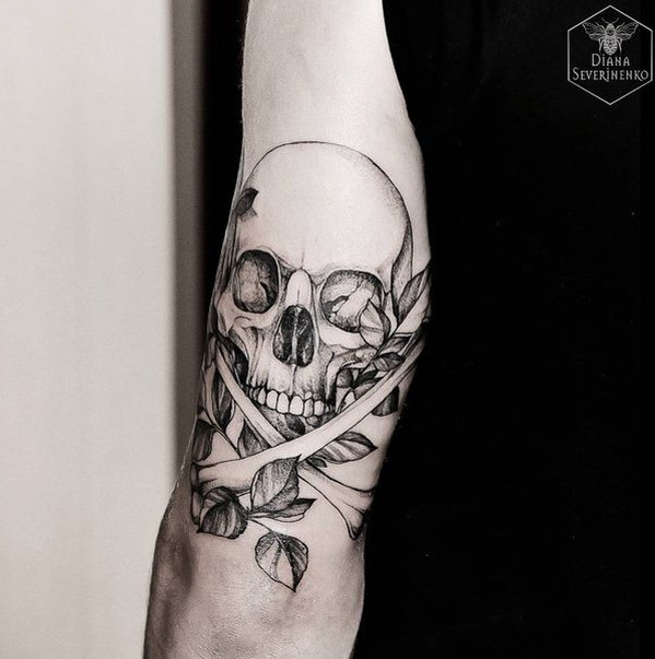Skull tattoo