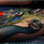 23 Stunning Peacock Feather Tattoos